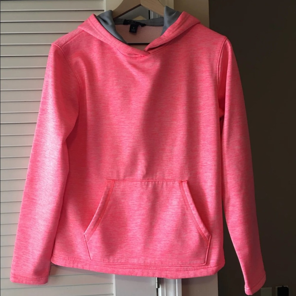 Emily B Neon Pink Pullover Hoodie